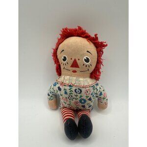 Vintage Handmade Raggedy Ann Inspired Doll